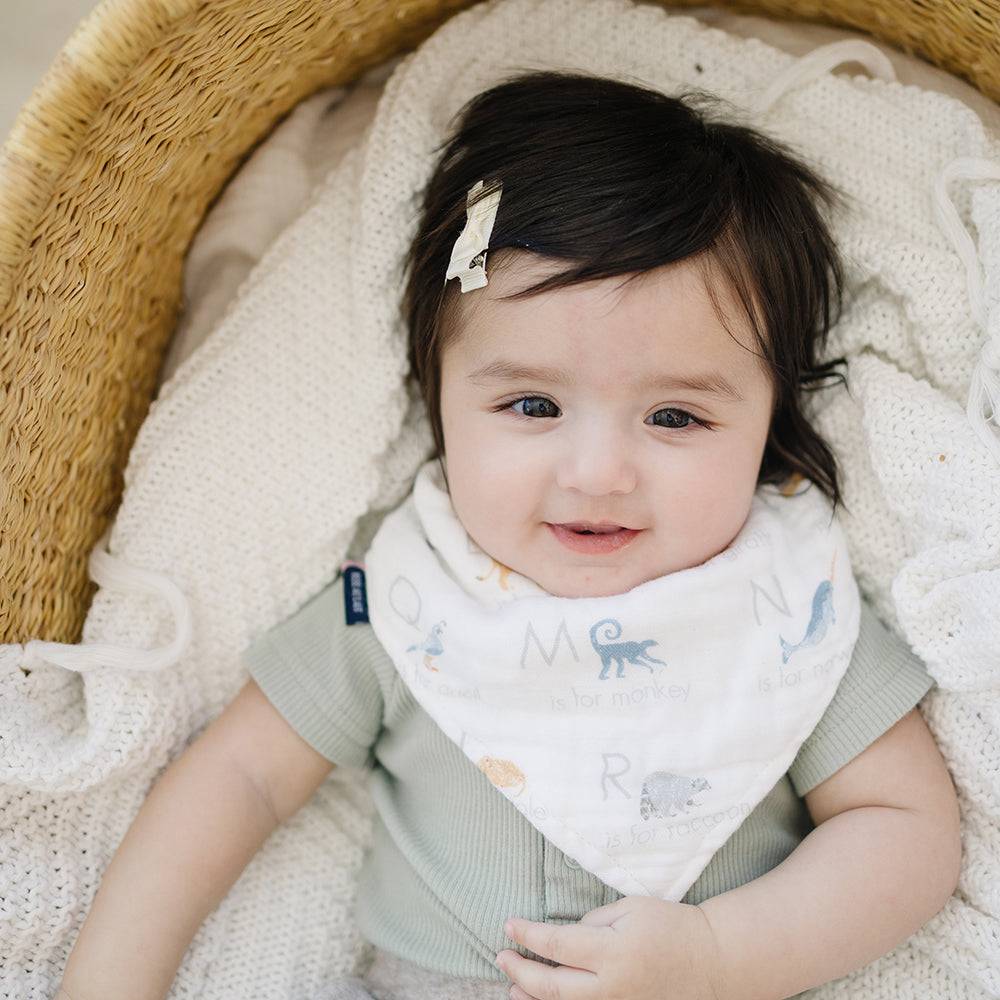 Bebe Au Lait Oh-So-Soft Muslin Bandana Bib (14 Designs) - Pupsik Singapore