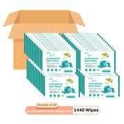 [Bundle] BZU BZU New Antibacterial Baby Wipes, 48 x 30s (Exp 03/27)