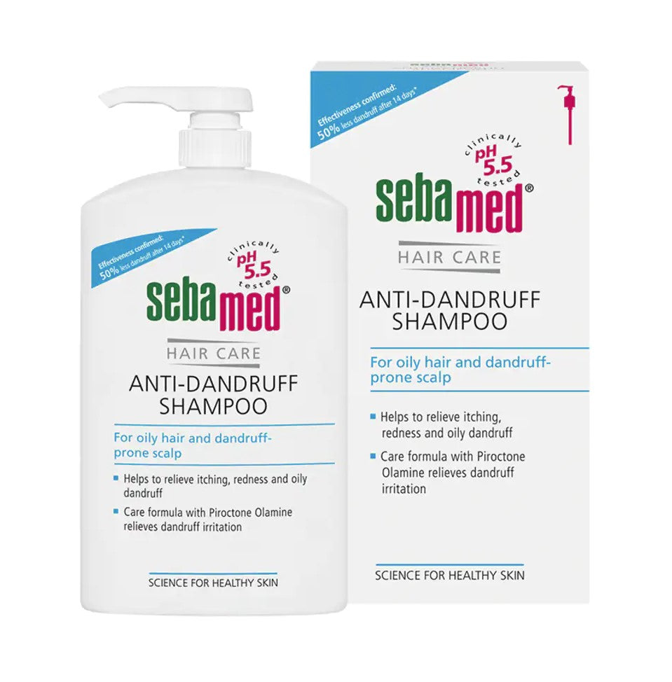Sebamed Anti-Dandruff Shampoo with Pump, 1000ml - Exp 07/27