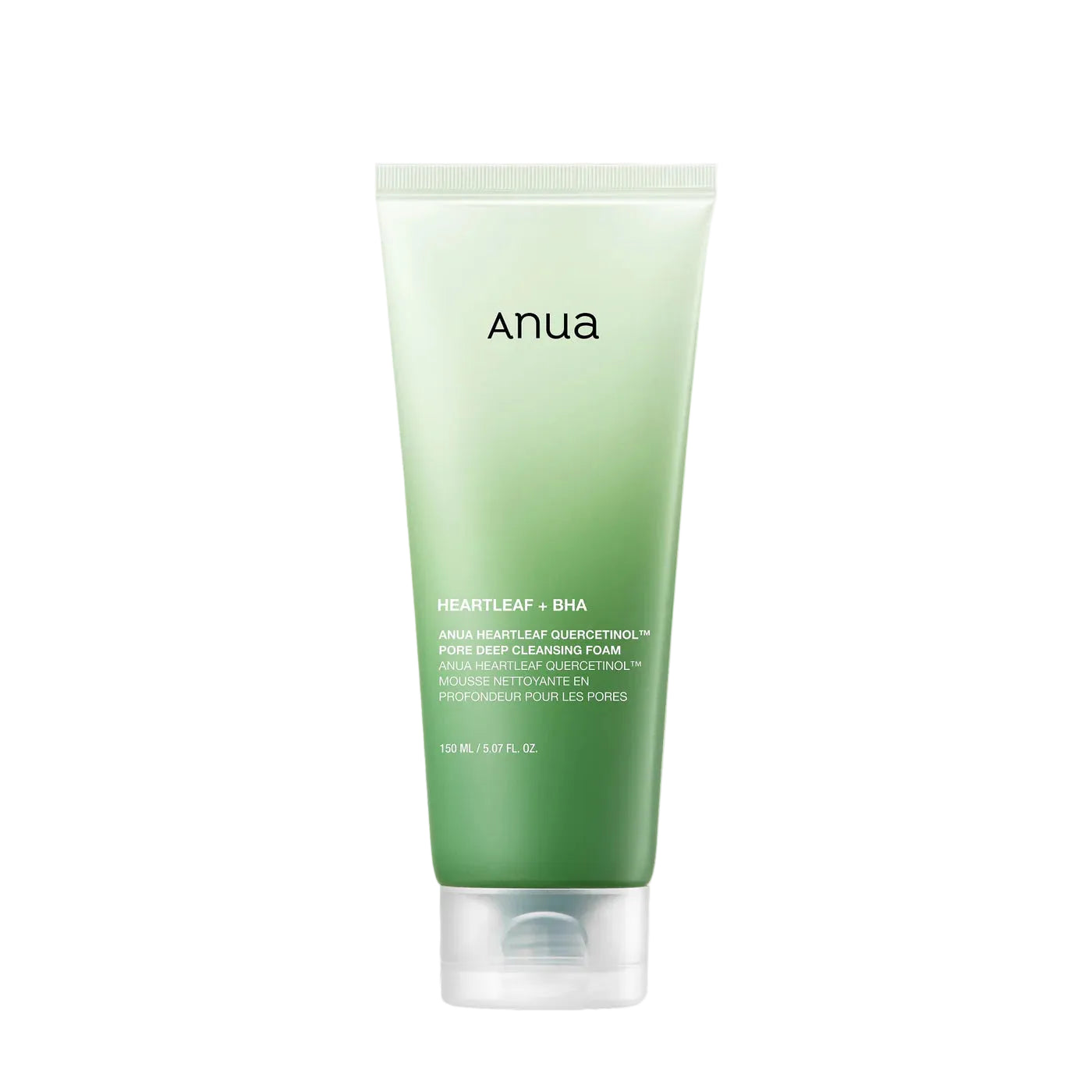 Anua Heartleaf Quercetinol Pore Deep Cleansing Foam, 150ml (Exp 01/29)