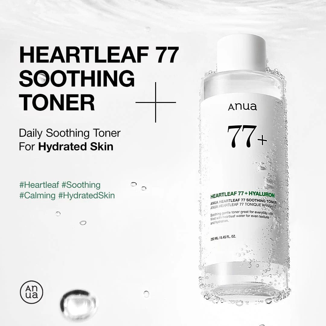 Anua Heartleaf 77% Soothing Toner, 250ml (Exp 06/28)