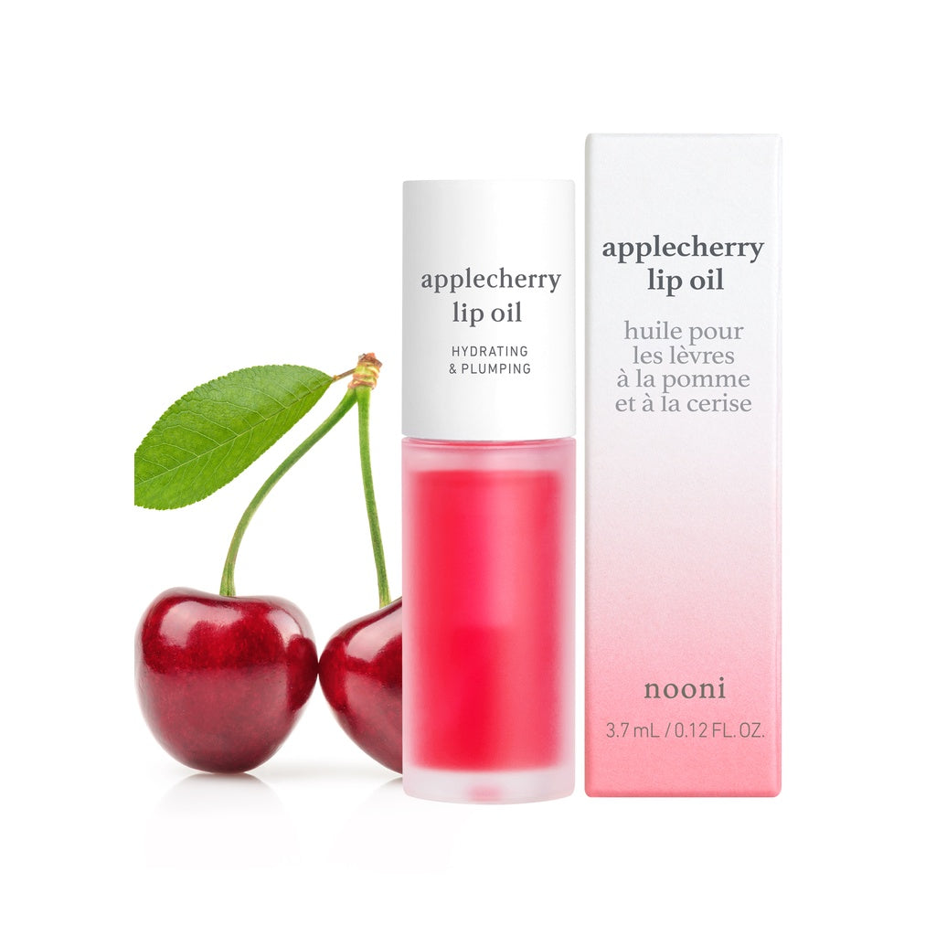 nooni Apple Lip Oil, 0.12 fl oz (10 Types) - Pupsik Singapore