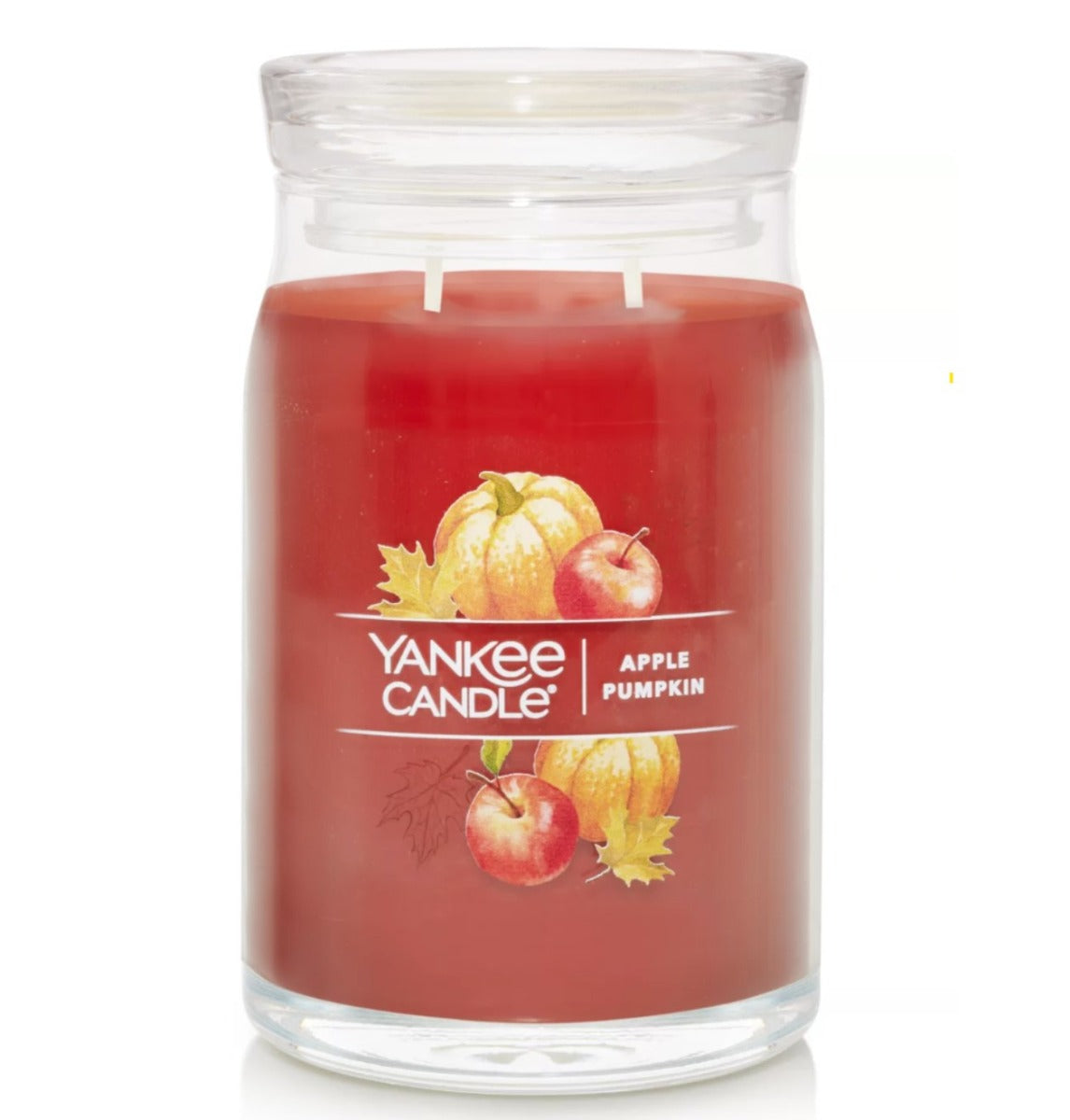 Yankee Candle Signature Large Jar Candle, 2-wicks (20oz) - Apple Pumpkin