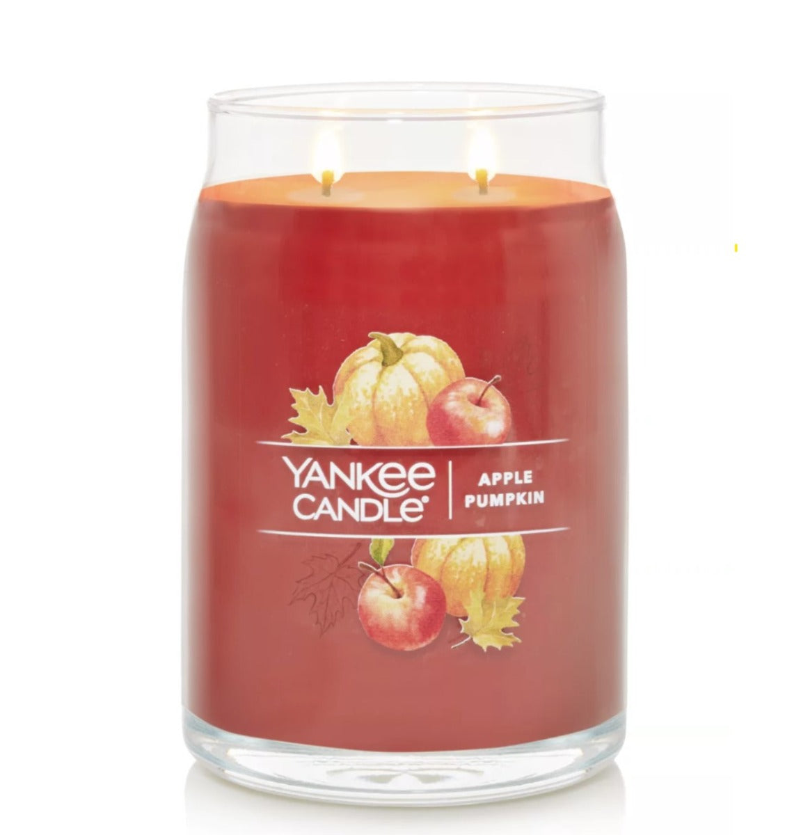Yankee Candle Signature Large Jar Candle, 2-wicks (20oz) - Apple Pumpkin