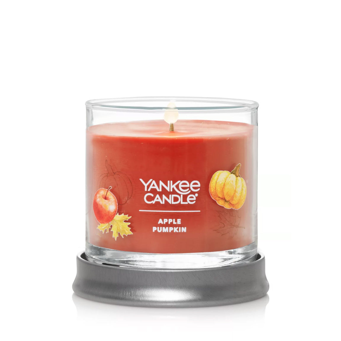 Yankee Candle Signature Small Tumbler Candle, 1- Wick (4.3oz) - Apple Pumpkin