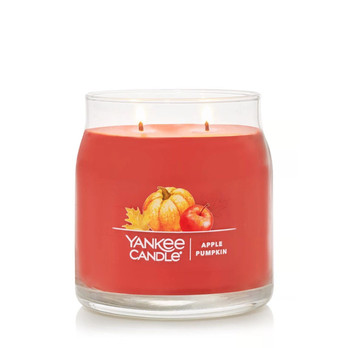 Yankee Candle Signature Medium Jar Candle, 2-wicks (13oz) - Apple Pumpkin