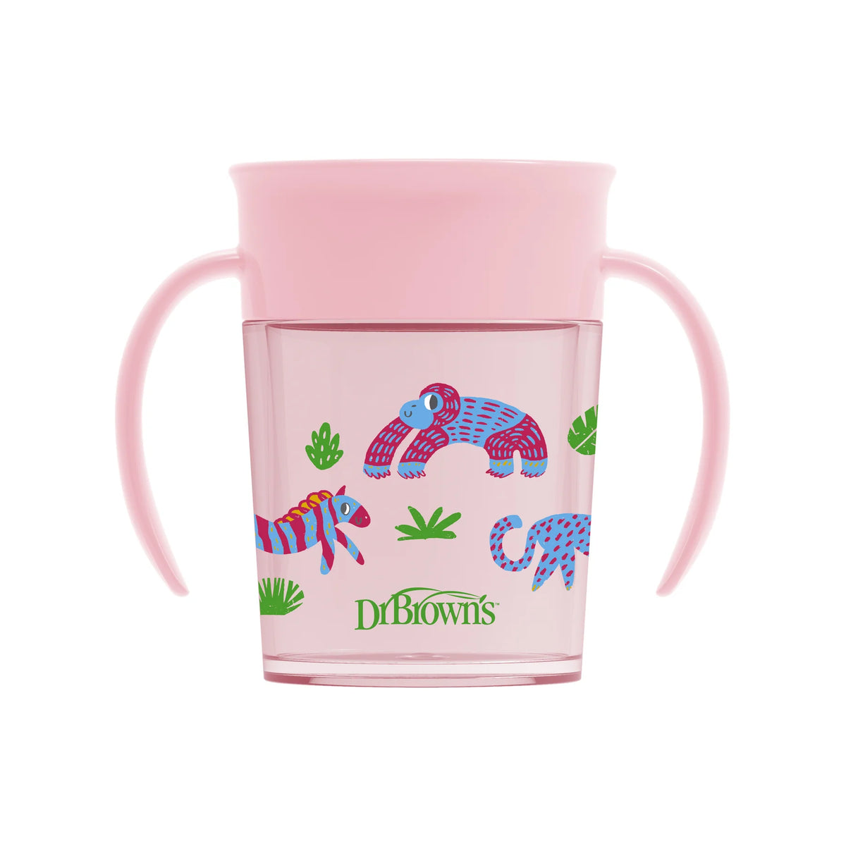 Dr. Brown’s Milestones Cheers360 Cup with Handles, 7 oz/200 mL (4 Designs) | 6M+ - Pupsik Singapore