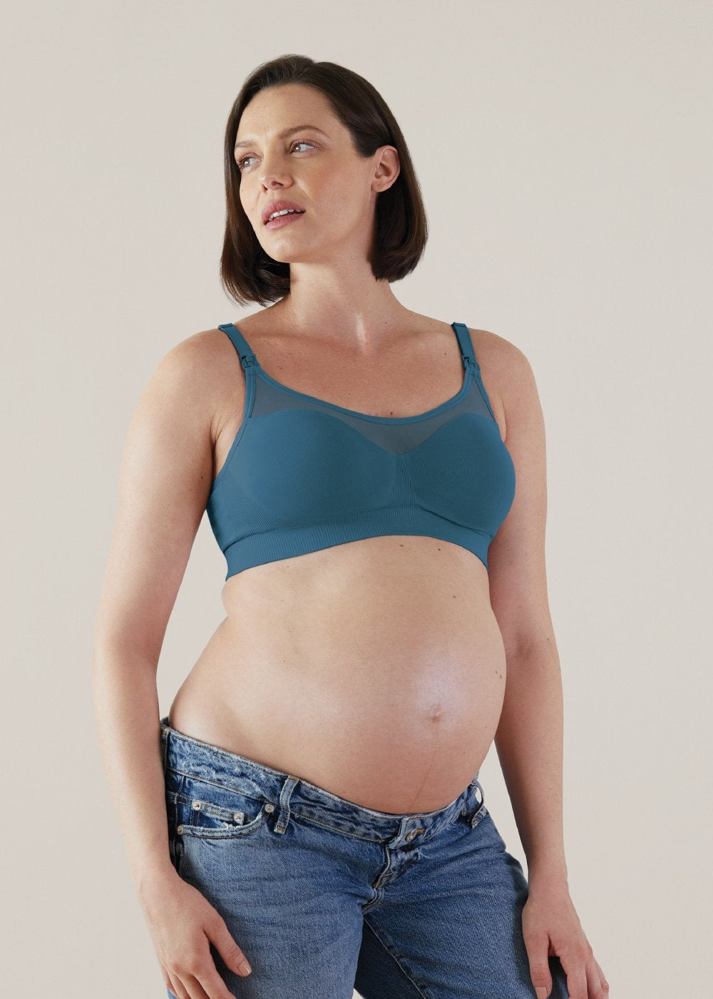 Bravado Body Silk Seamless Sheer Nursing Bra - Midnight Sky
