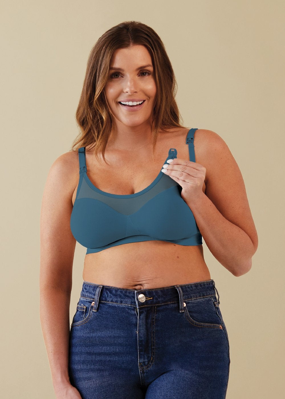 Bravado Body Silk Seamless Sheer Nursing Bra - Midnight Sky