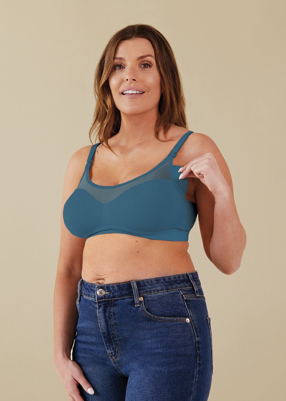 Bravado Body Silk Seamless Sheer Nursing Bra - Midnight Sky