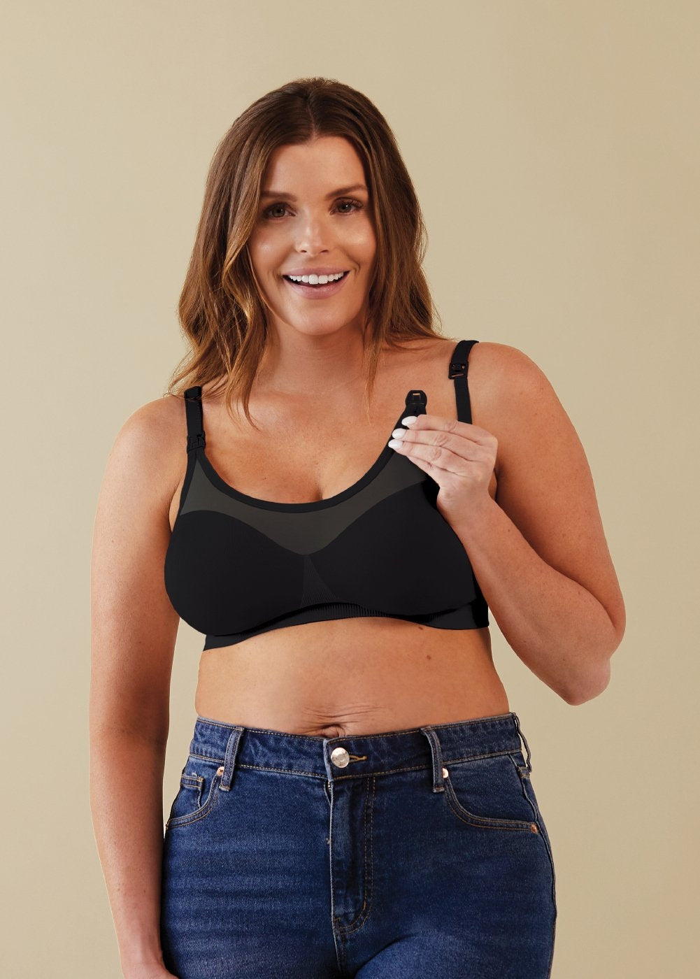 Bravado Body Silk Seamless Sheer Nursing Bra - Black