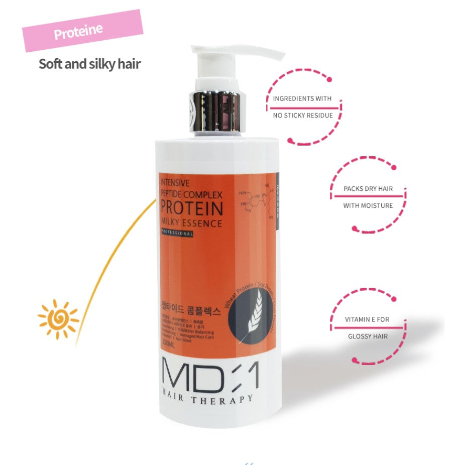 Med B MD-1 Hair Therapy Intensive Peptide Complex Milky Essence, 150ml (Exp 09/27)