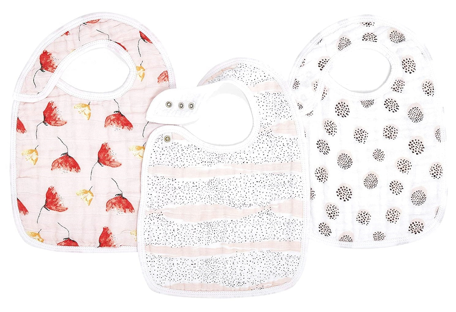 Aden Anais Boutique Snap Bib (3pk) (9 Designs)