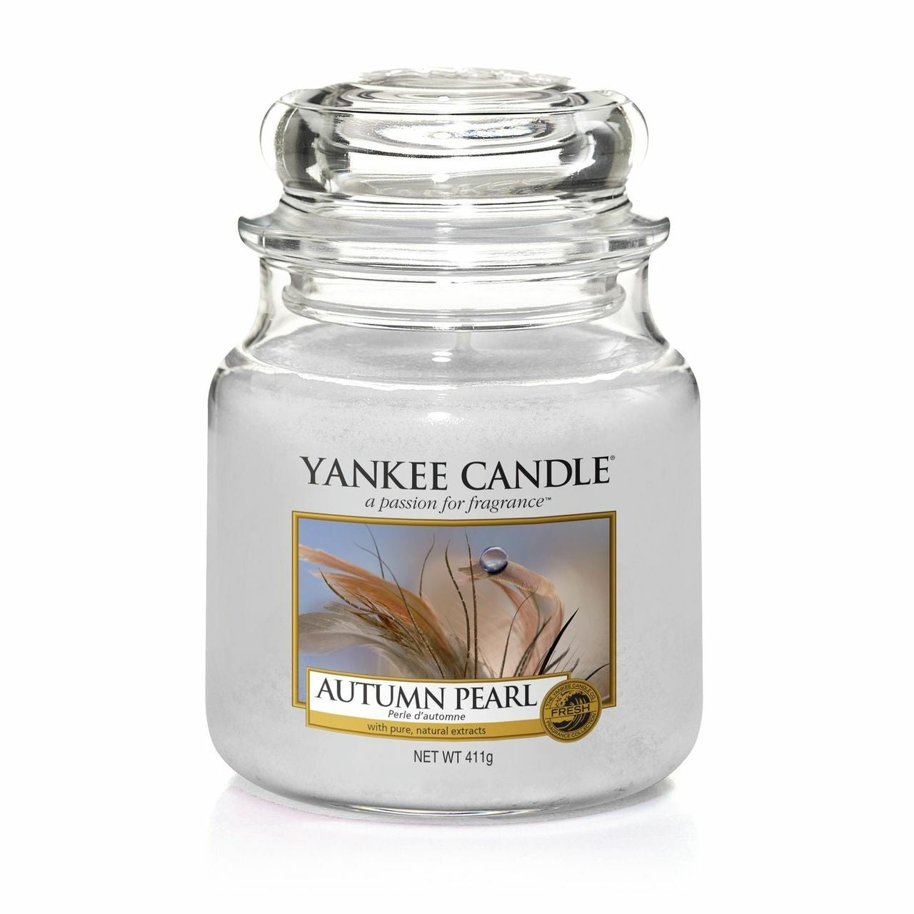 Yankee Candle Medium Jar Candle (14.5oz) - Autumn Pearl