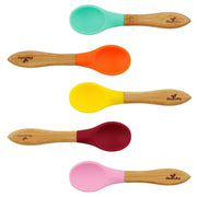 Avanchy Bamboo Baby Spoons (5pk) - Pink