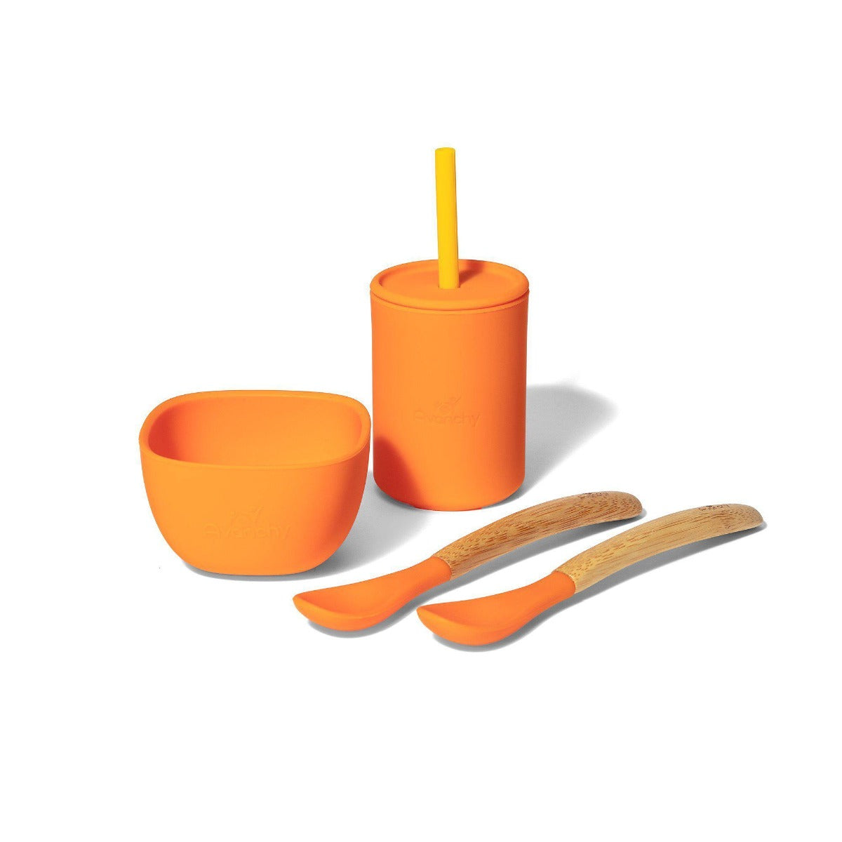 Avanchy Silicone La Petite Essentials Feeding Set (8 Colours) - Pupsik Singapore