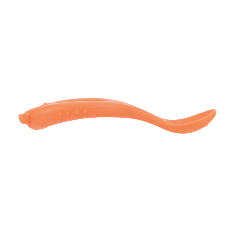 Nuby Animal Silicone Easy Grip Spoons, 2pk - Mouse and Bear