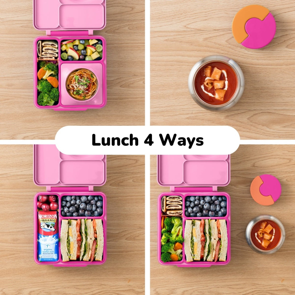 OmieBox Hot & Cold Insulated Bento Box (11 Colours)