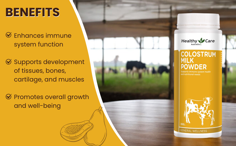 Healthy Care Colostrum Milk Powder, 300g (Exp 08/27)
