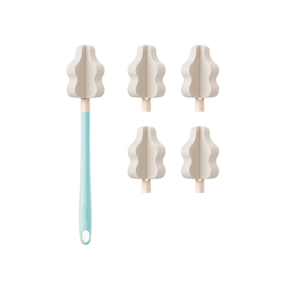 Moyuum Long Replaceable Sponge Brush Set (2 Types) - Pupsik Singapore