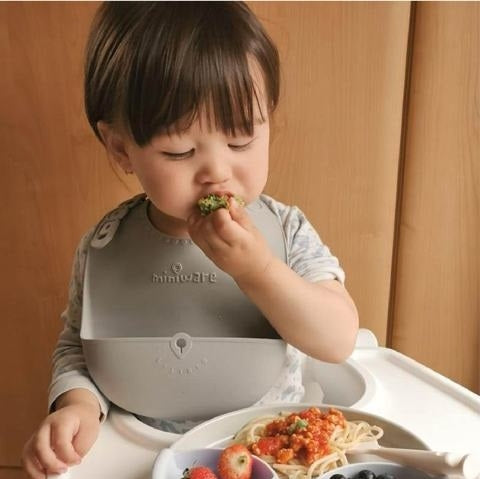 Miniware Silibib Silicone Bib (2pk) (3 Colours) - Pupsik Singapore