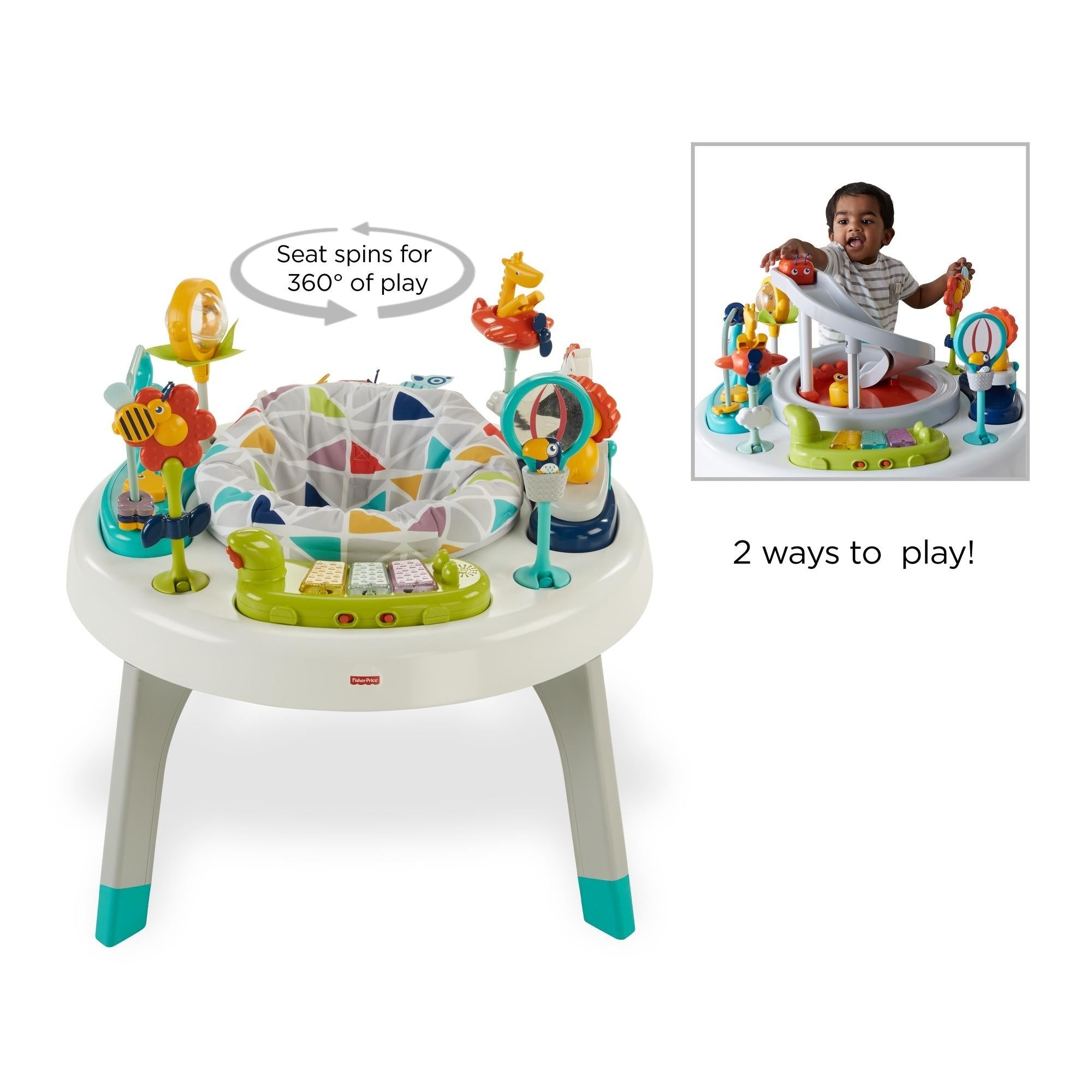 Fisher Price 3-in-1 Sit-to-Stand Activity Center - Fashion
