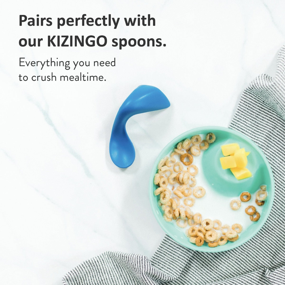 Kizingo Nudge Baby and Toddler Bowl (4 Colours) - Pupsik Singapore