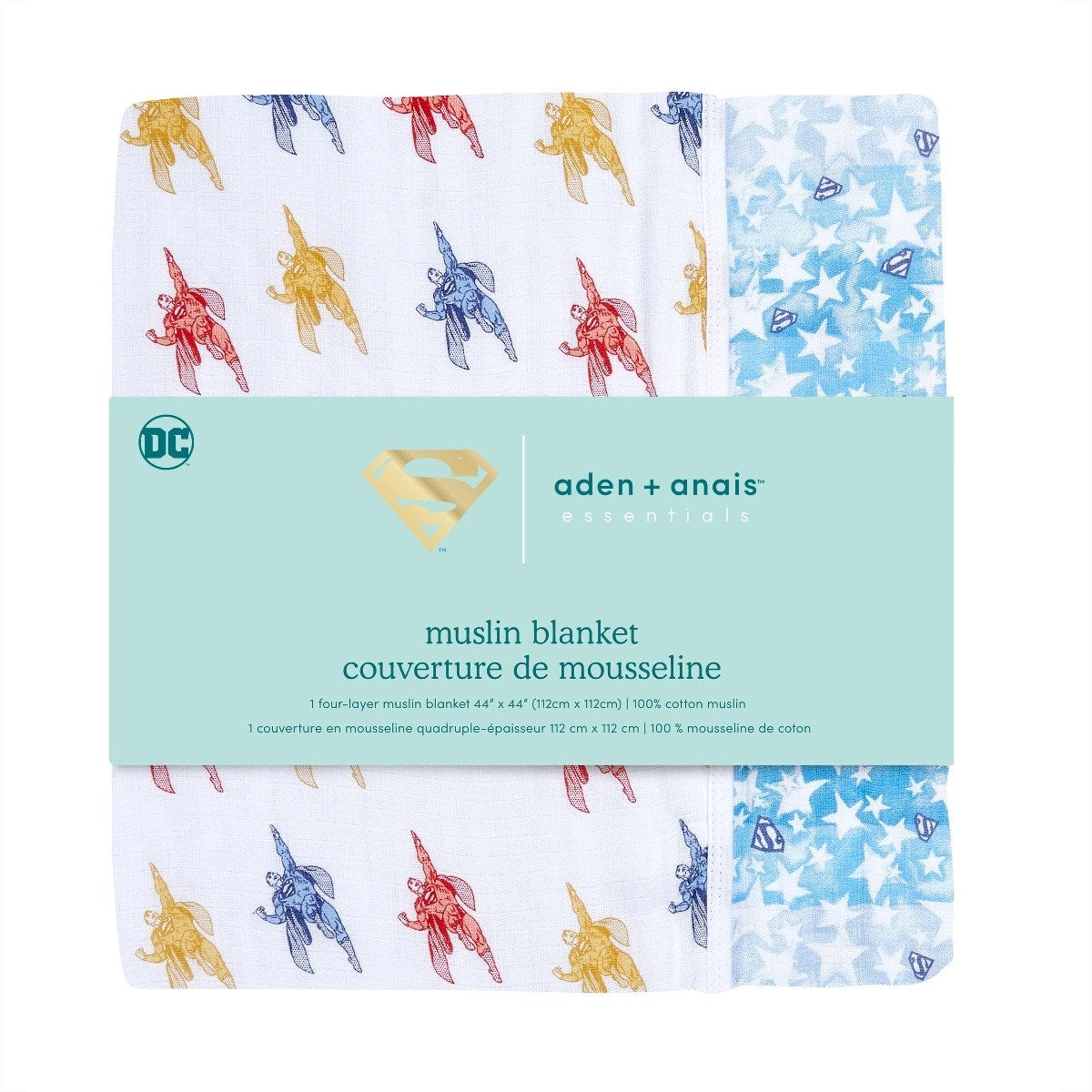 Aden Anais Essentials Muslin Iconic Blanket (44 x 44 in) (2 Designs) - Pupsik Singapore