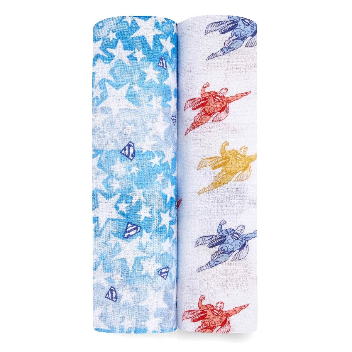 Aden Anais Essentials Muslin Cotton Swaddle (44 x 44 in), 2pk (2 Designs)