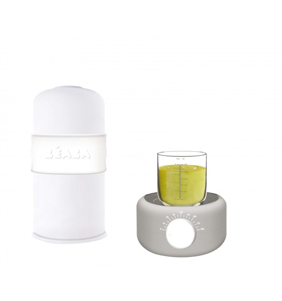 Beaba Baby Milk Bottle Warmer & Sterilizer - Grey