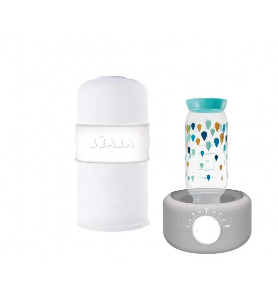 Beaba Baby Milk Bottle Warmer & Sterilizer - Grey