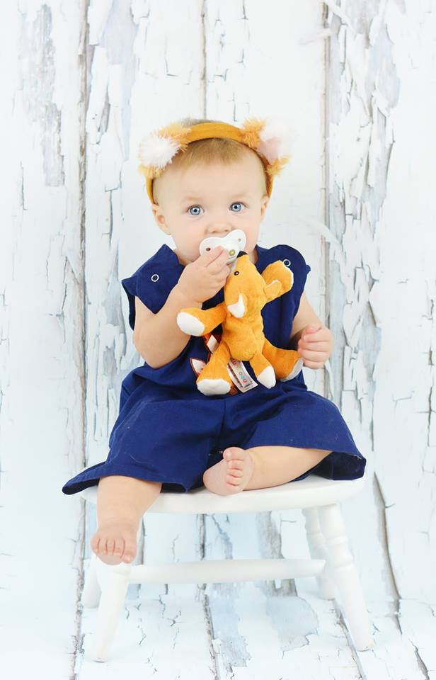 Nookums Paci-Plushies Shakies Pacifier Holder - Fox - Pupsik Singapore