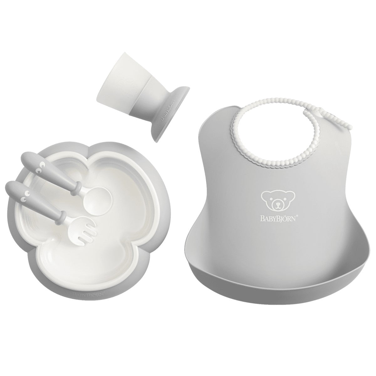Baby Bjorn Baby Dinner Set (2 Colours) - Made in Sweden - Pupsik Singapore