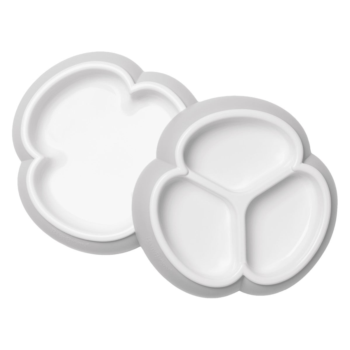 Baby Bjorn 2-piece Baby Plate Set (4 Colors) - Made in Sweden - Pupsik Singapore