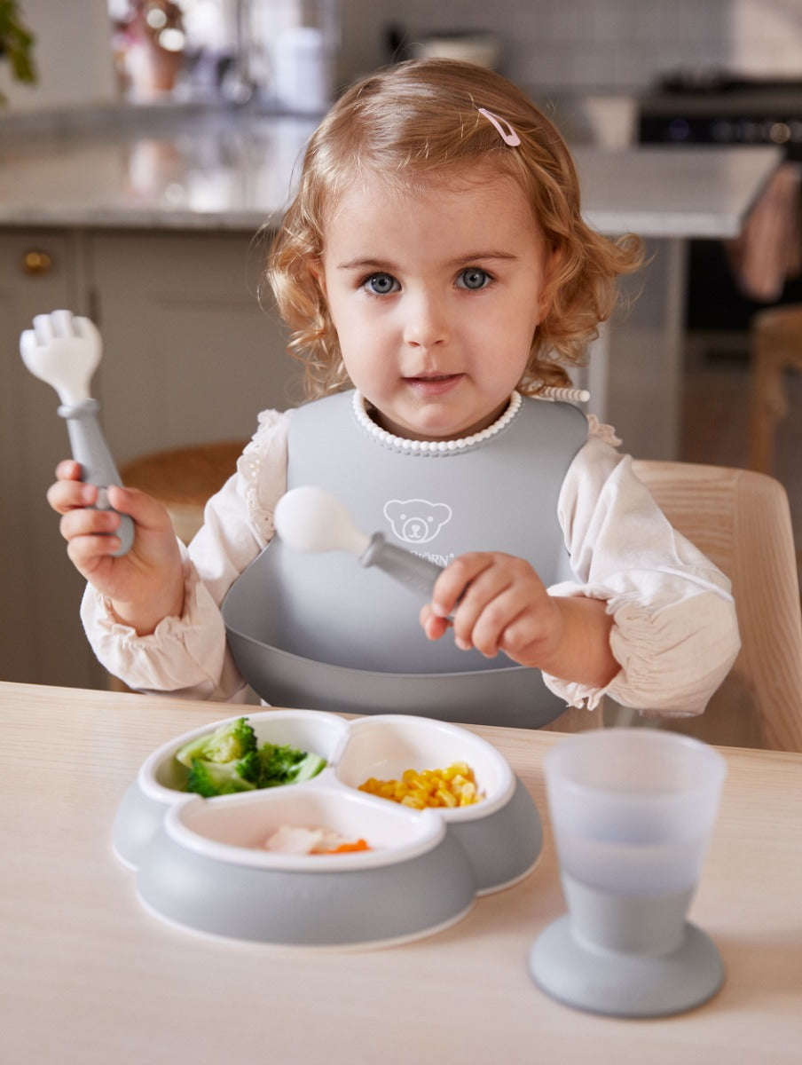 Baby Bjorn Dinnerware Set, 8pcs (4 Colours) - Pupsik Singapore