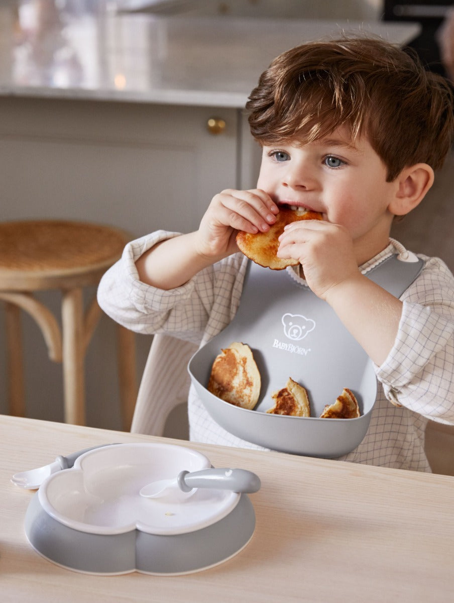 Baby Bjorn 2-piece Baby Plate Set (4 Colors) - Made in Sweden - Pupsik Singapore