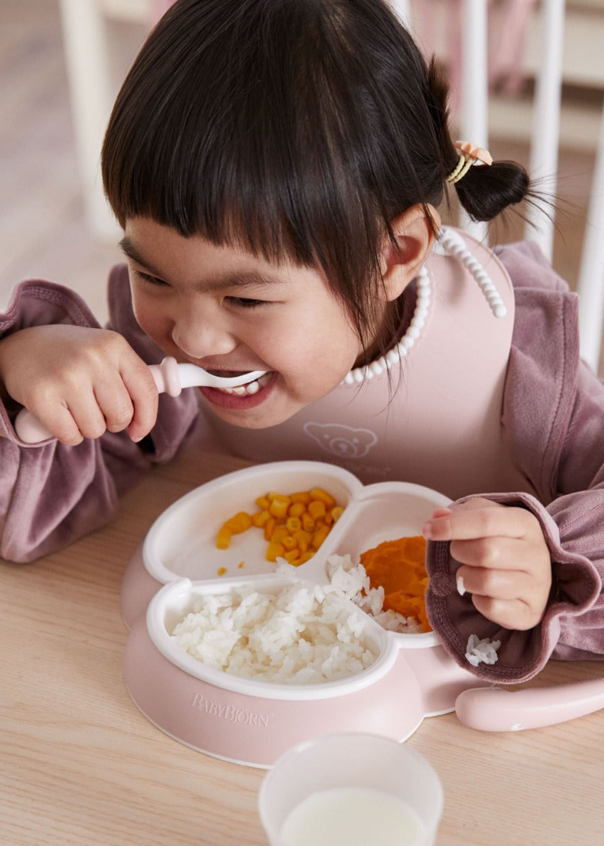 Baby Bjorn 2-piece Baby Plate Set (4 Colors) - Made in Sweden - Pupsik Singapore