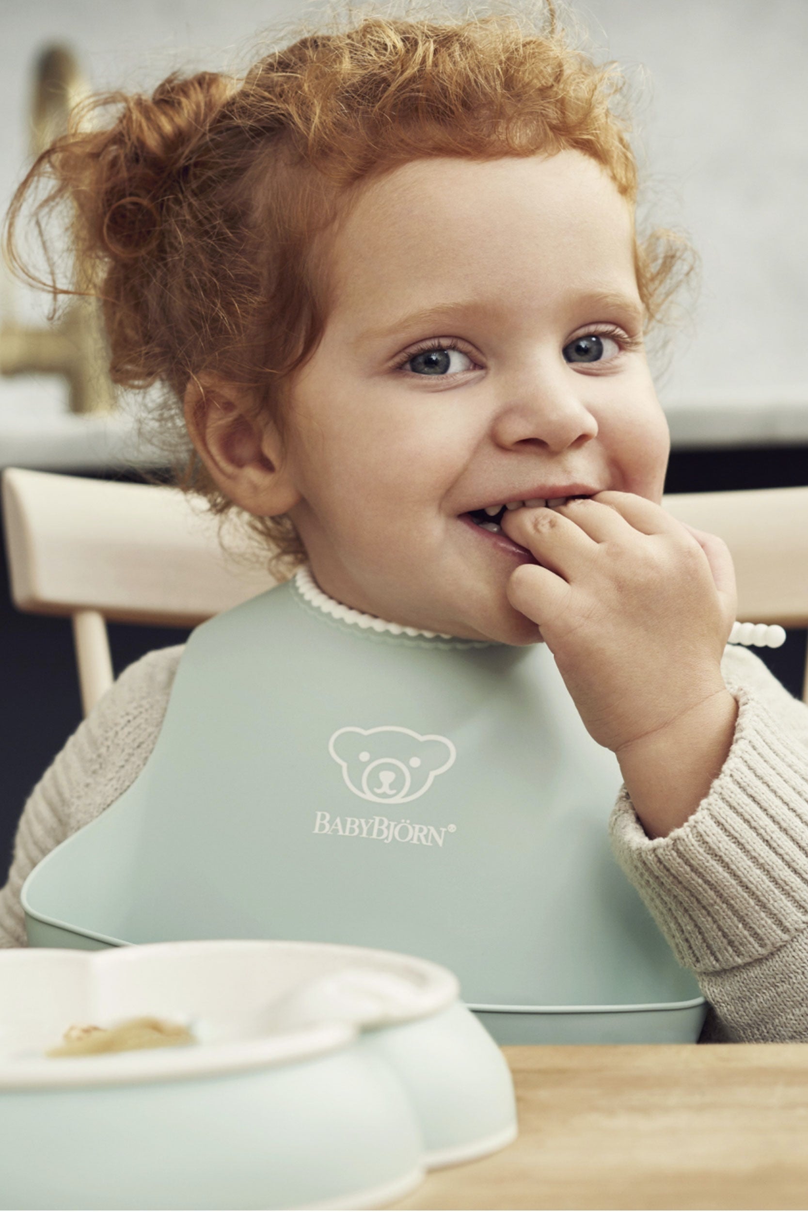 Baby Bjorn (Larger) Baby Bib, 2pk (5 Colours) - Made in Sweden - Pupsik Singapore
