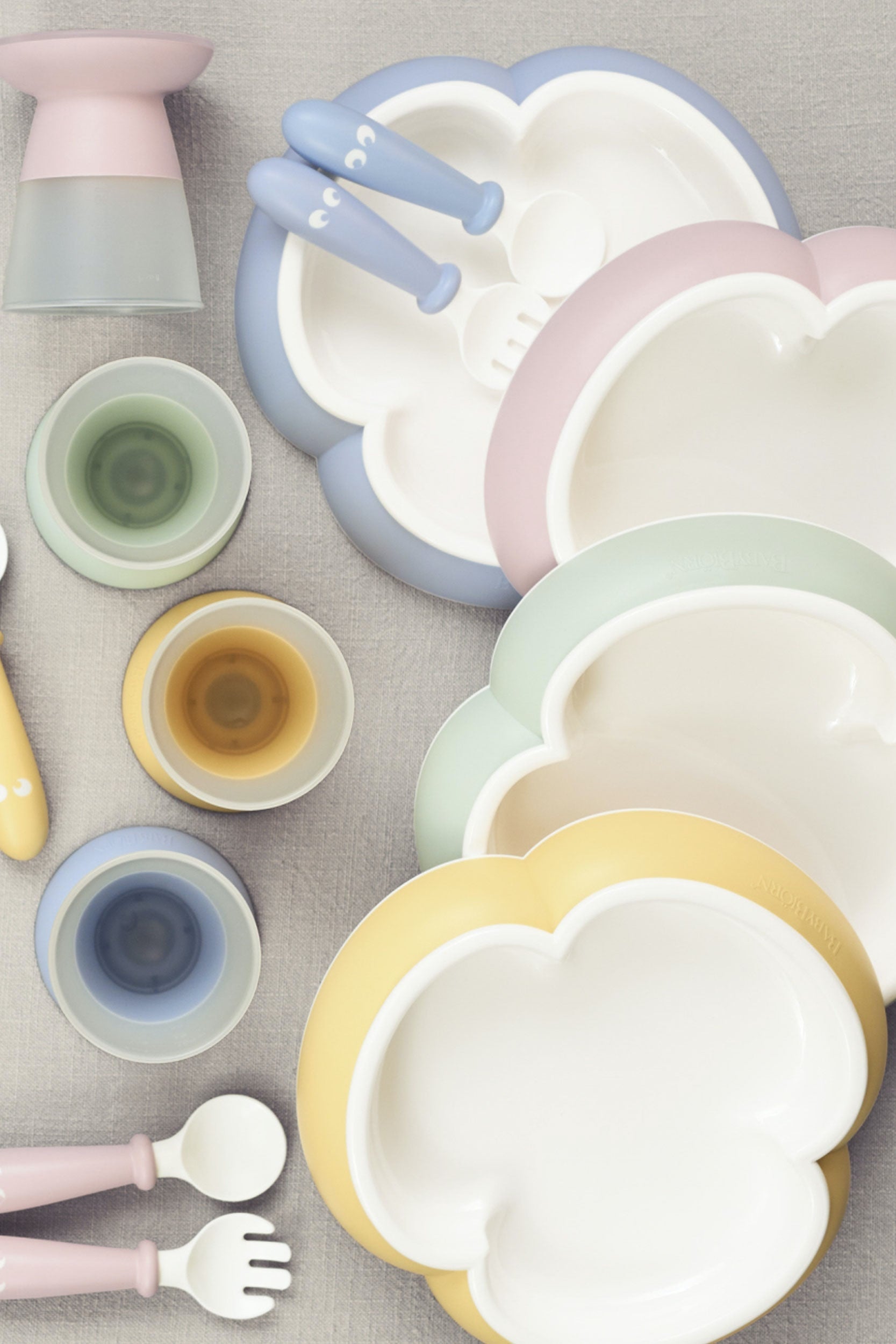 Baby Bjorn Baby Feeding Set (4 Colours) - Made in Sweden - Pupsik Singapore
