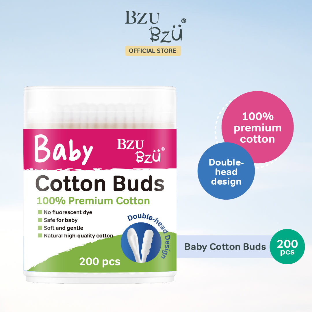 BZU BZU Baby Cotton Buds, 200pcs - Exp 12/27