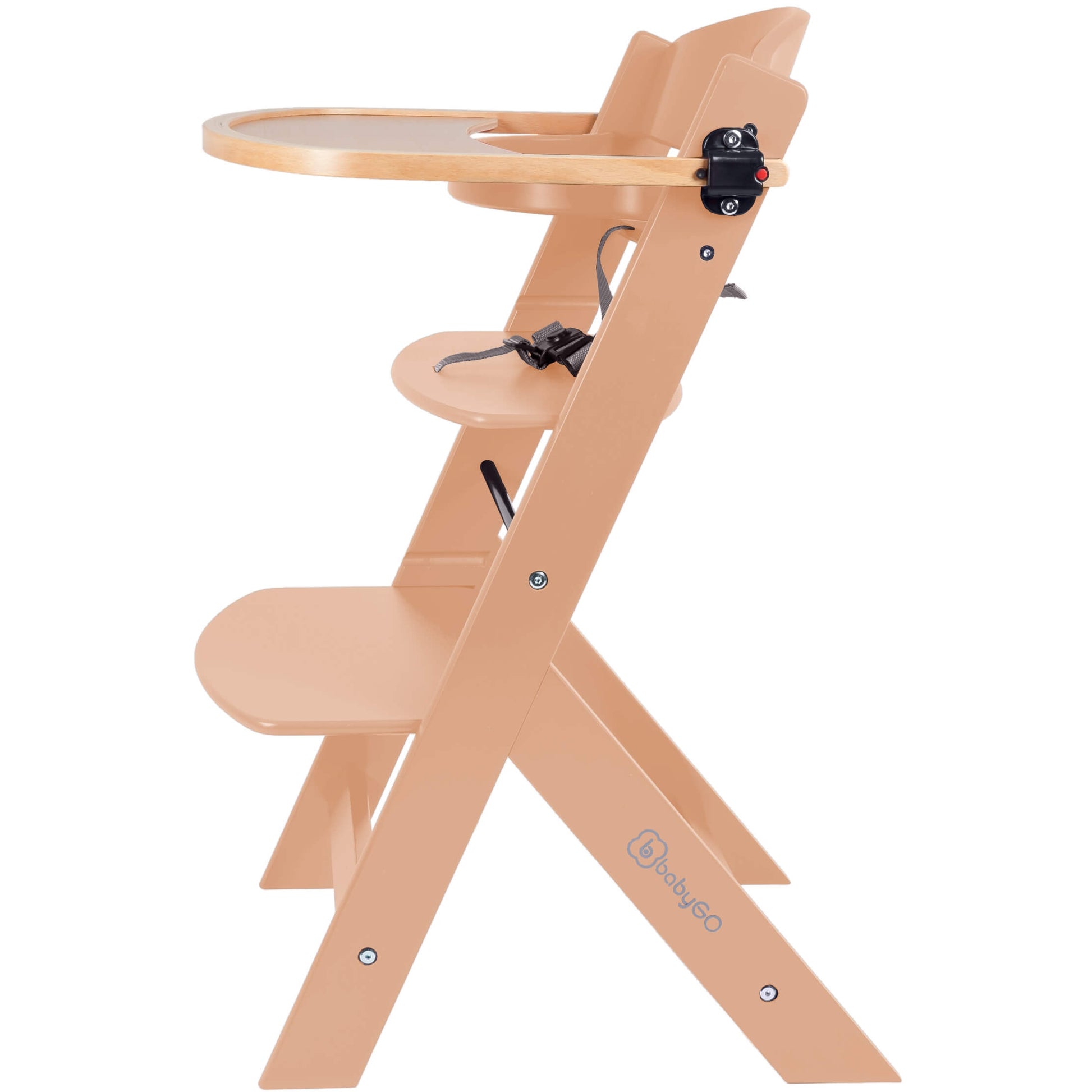 BabyGO Family Baby High Chair Tray Table - Natural - Pupsik Singapore