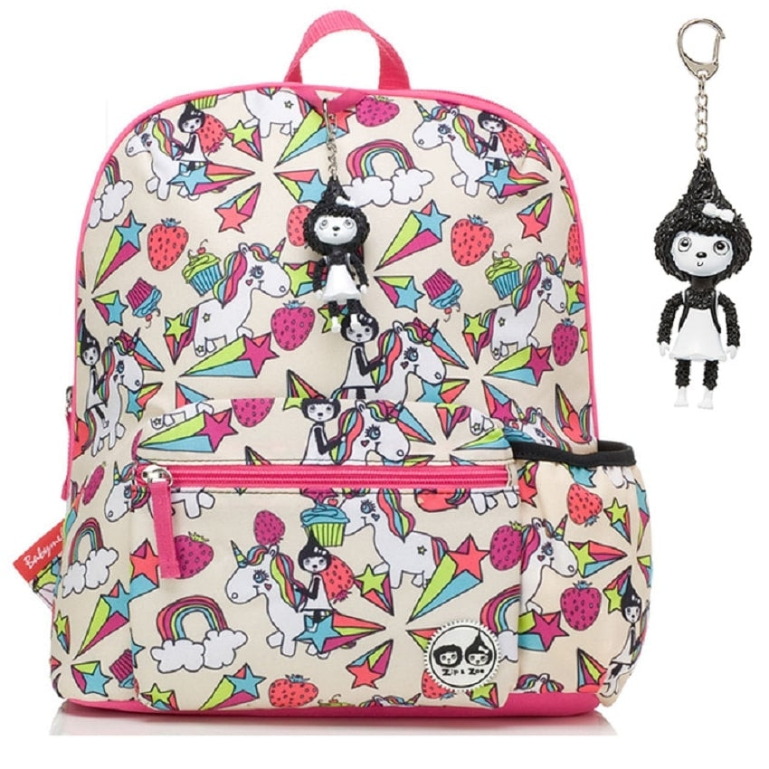 Babymel Zip & Zoe Kids Backpack & Safety Harness / Reins - Unicorn