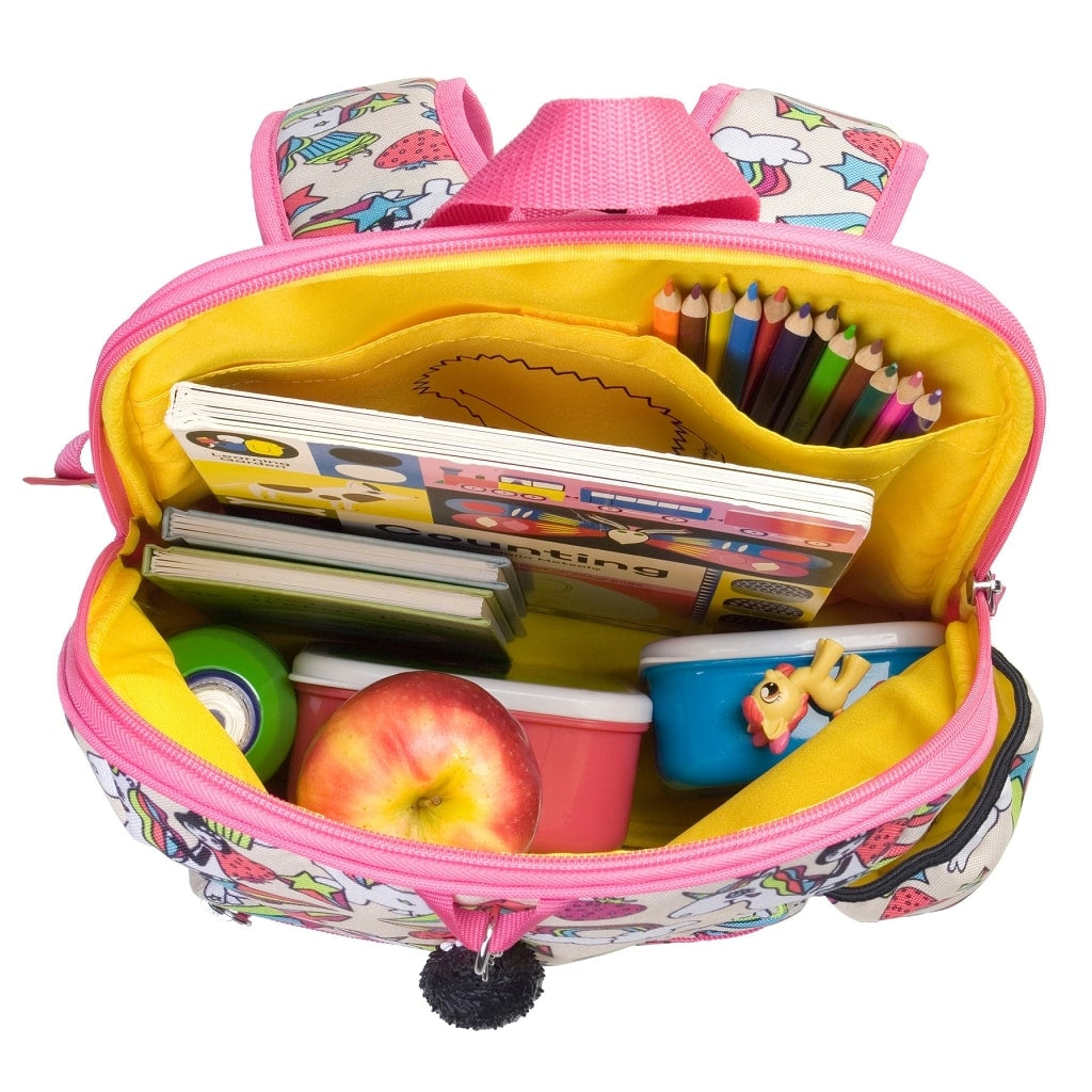 Babymel Zip & Zoe Kids Backpack & Safety Harness / Reins - Unicorn