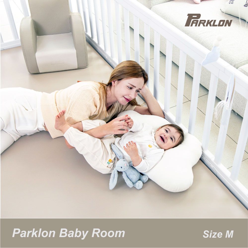 Parklon Baby Room Play Yard, 190 x 130cm (Size M) - Cream Ivory
