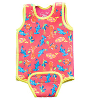 Konfidence BabyWarma Swimsuit - Pink Sea Life (2 Sizes)