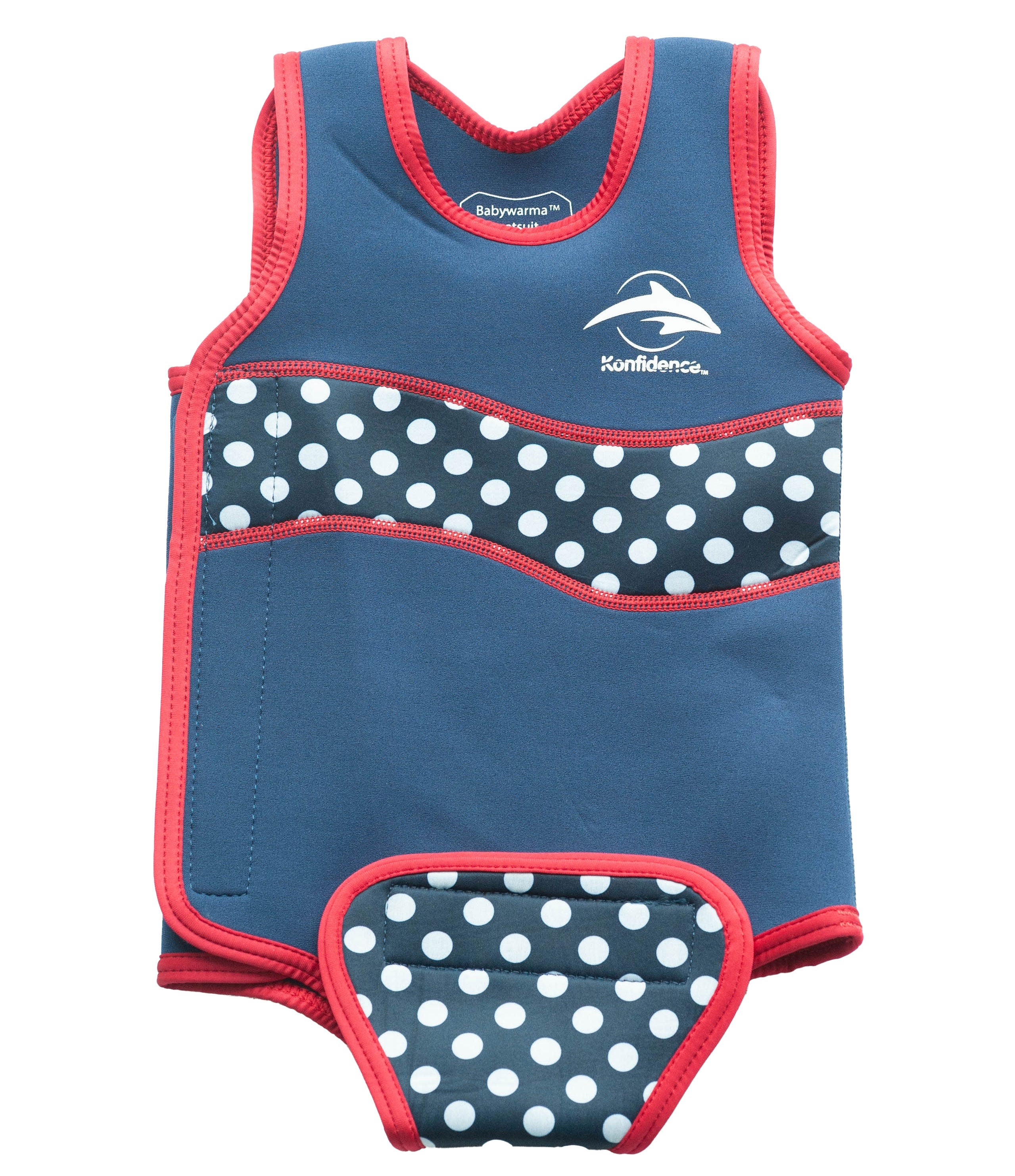 Konfidence BabyWarma Swimsuit - Polka Dot (3 Sizes)