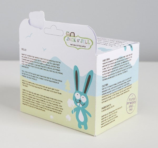 [2-pack] Jack N' Jill Natural Baby Gum & Tooth Wipes, 25 pcs - Exp 11/27