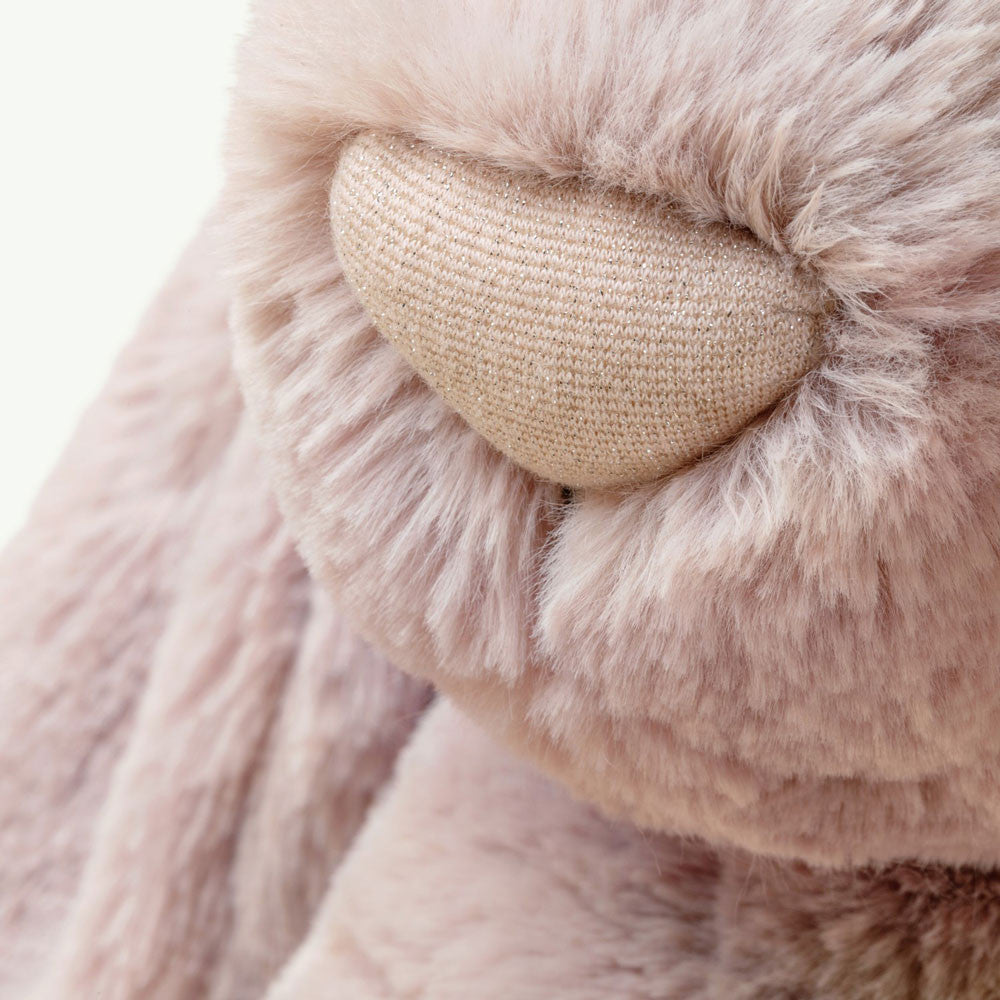 Jellycat Bashful Luxe Bunny Soft Toy (Huge, 51cm) - Rosa - Pupsik Singapore