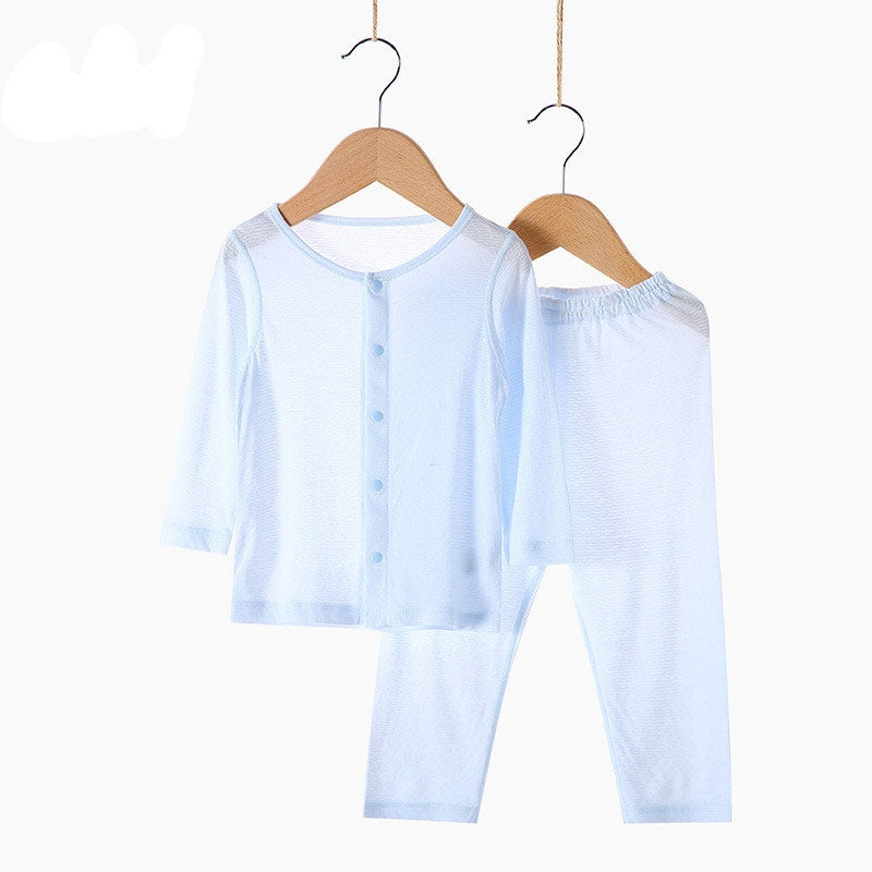 EcoCool Bamboo Pajamas - Toddler (Blue)