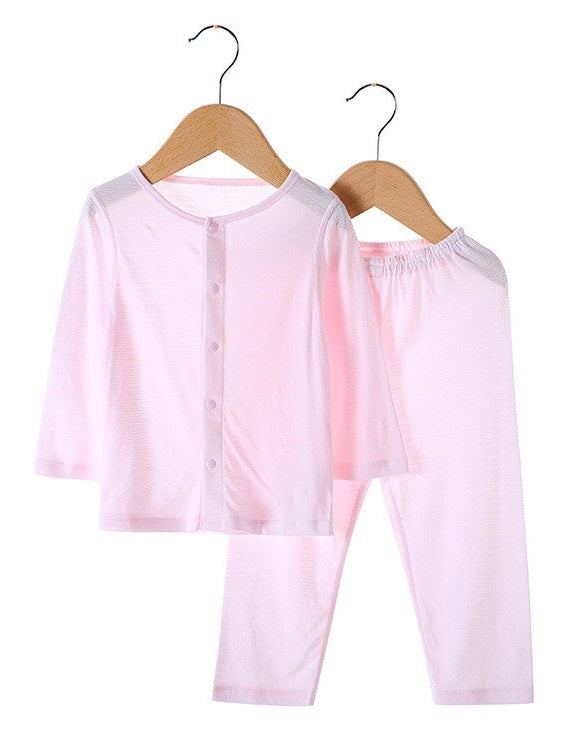 EcoCool Bamboo Pajamas - Toddler (Pink)